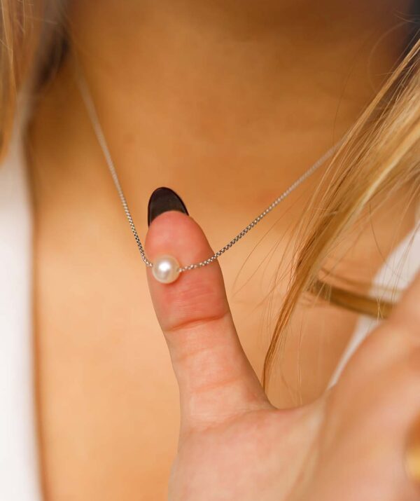 sweet pearl necklace / 14K Gold