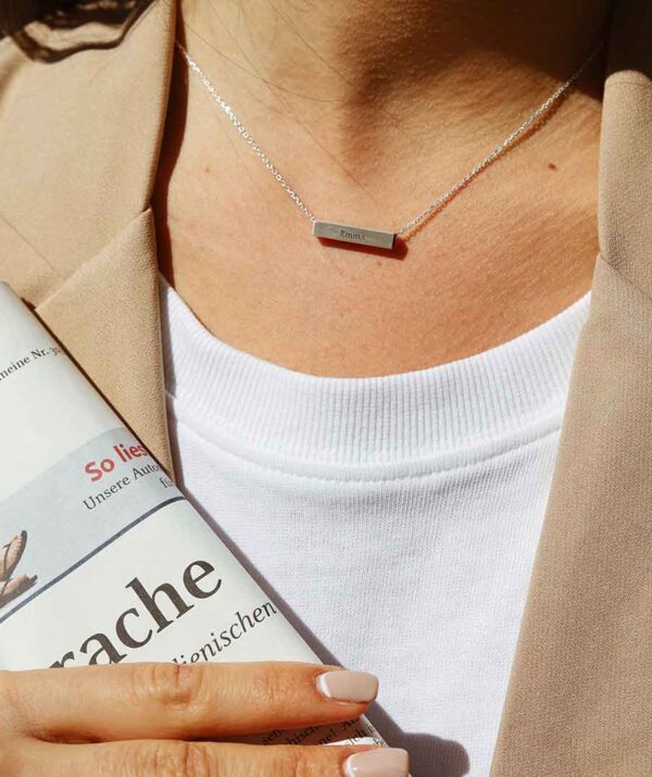 family necklace  / sterling silver
