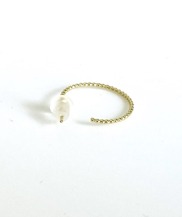 yami medium earring  / 14K yellow gold