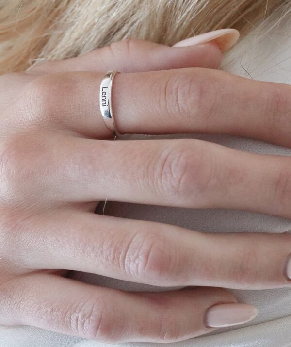 rise ring / sterling silver