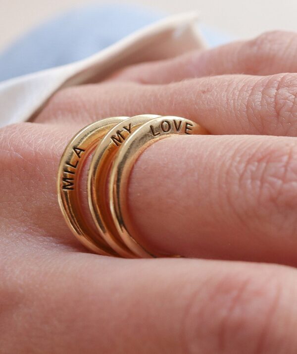 secret ring / 14K Gold