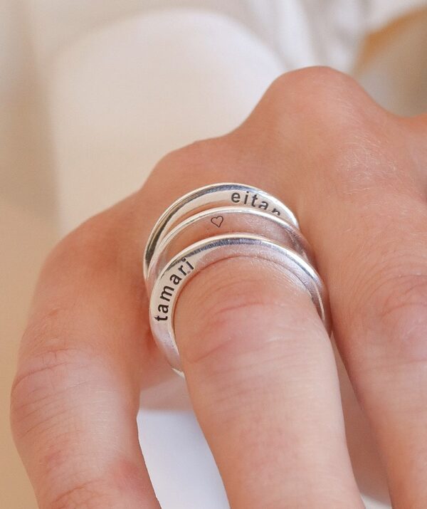 secret ring / sterling silver