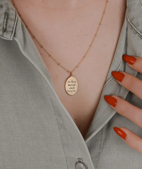 my story necklace / 14K Gold