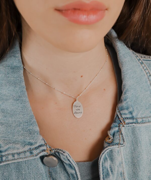 my story necklace / sterling silver