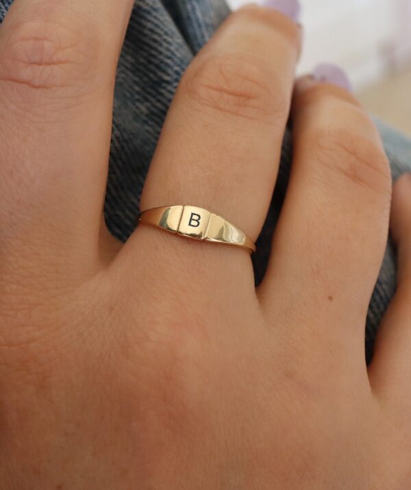 first love ring / 14k Gold