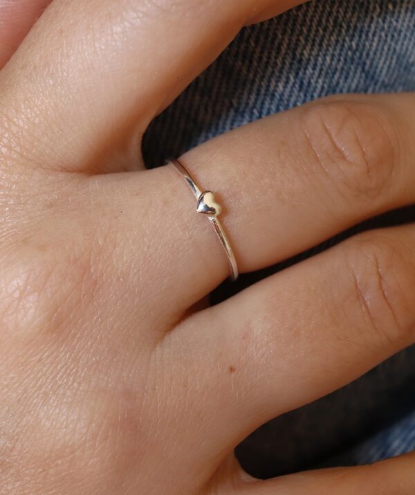 taste of love ring / sterling silver