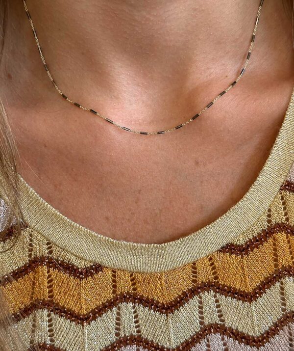 dainty necklace / 14K Gold